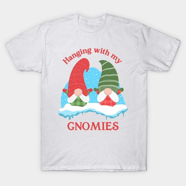 Christmas Gnomes T-Shirt by Chris Nixt